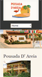 Mobile Screenshot of pousadadareia.com.br